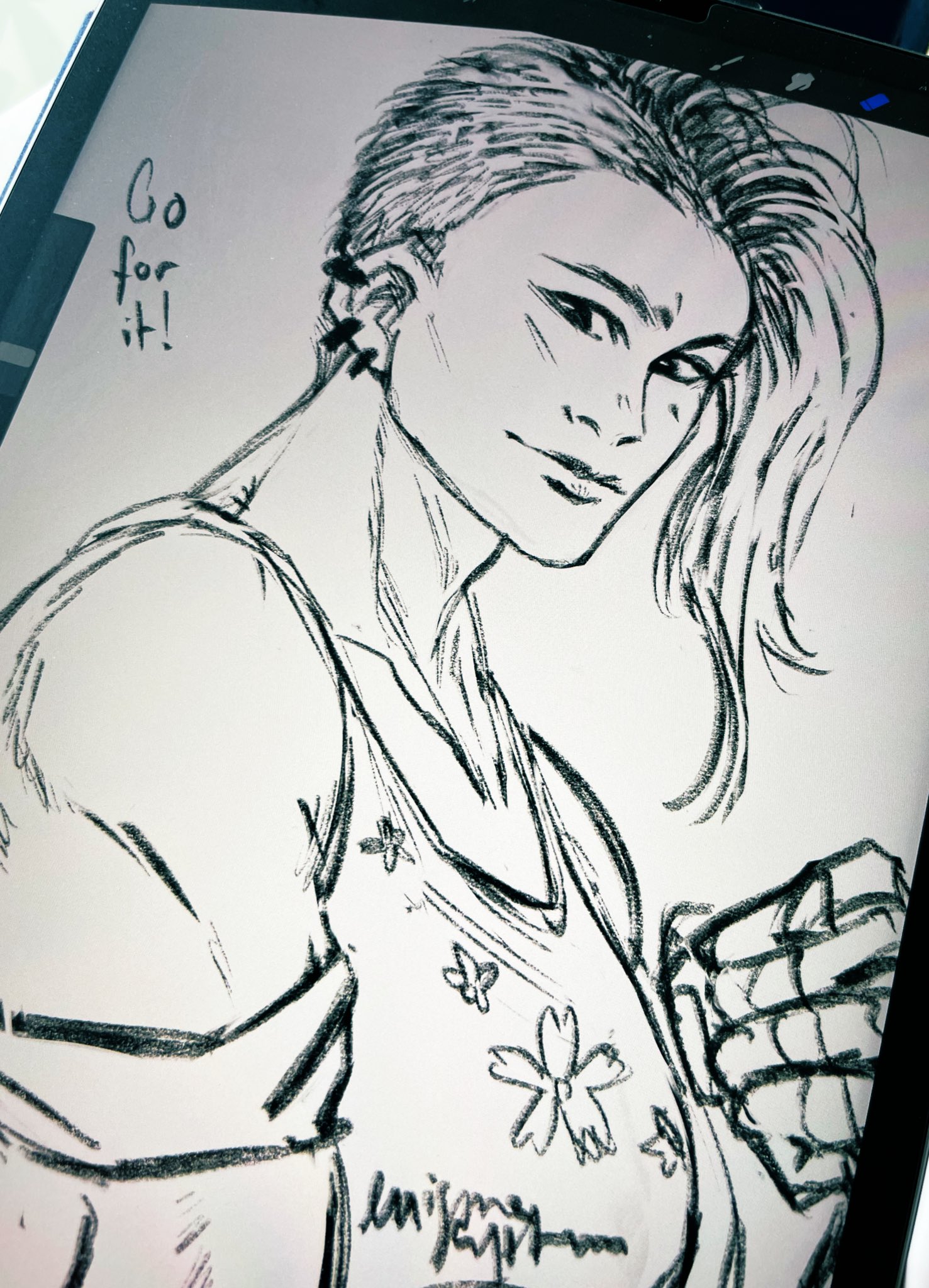 米山舞　ING ROUGH&SKETCH LINE WORK 米山舞 ING ROUGH&SKETCH LINE WORK 米山舞 ING ROUGH&SKETCH