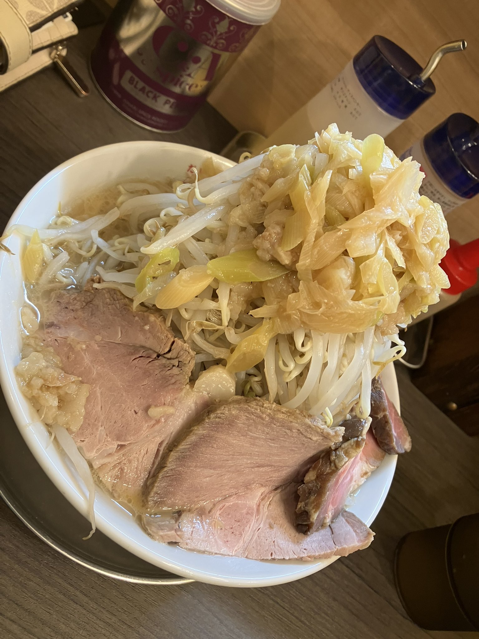 ラーメン 麺屋58 🍜台湾まぜそば 600g 🐷豚1up ・ ・ ✨〜すり鉢さま 降臨
