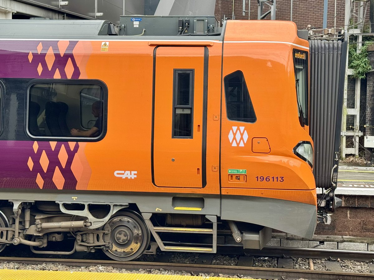 peebeejay1's tweet image. CAF front ends at New Street #class196 #class197 #urbos3