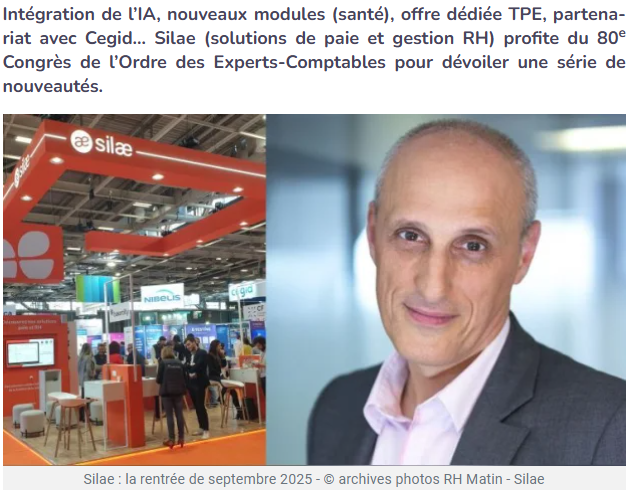 exclusiverh's tweet photo. #PAIE | Rentrée de Silae : Volonté d’apaisement avec les experts-comptables
Le dispositif mySilae Assistant a vocation à doubler la vitesse de production de la paie par rapport aux standards actuels
TOUS LES DÉTAILS 👉 https://t.co/JkNOpqiQSB
#Paie #Silae #ExpertsComptables https://t.co/rsYj0kPkSK