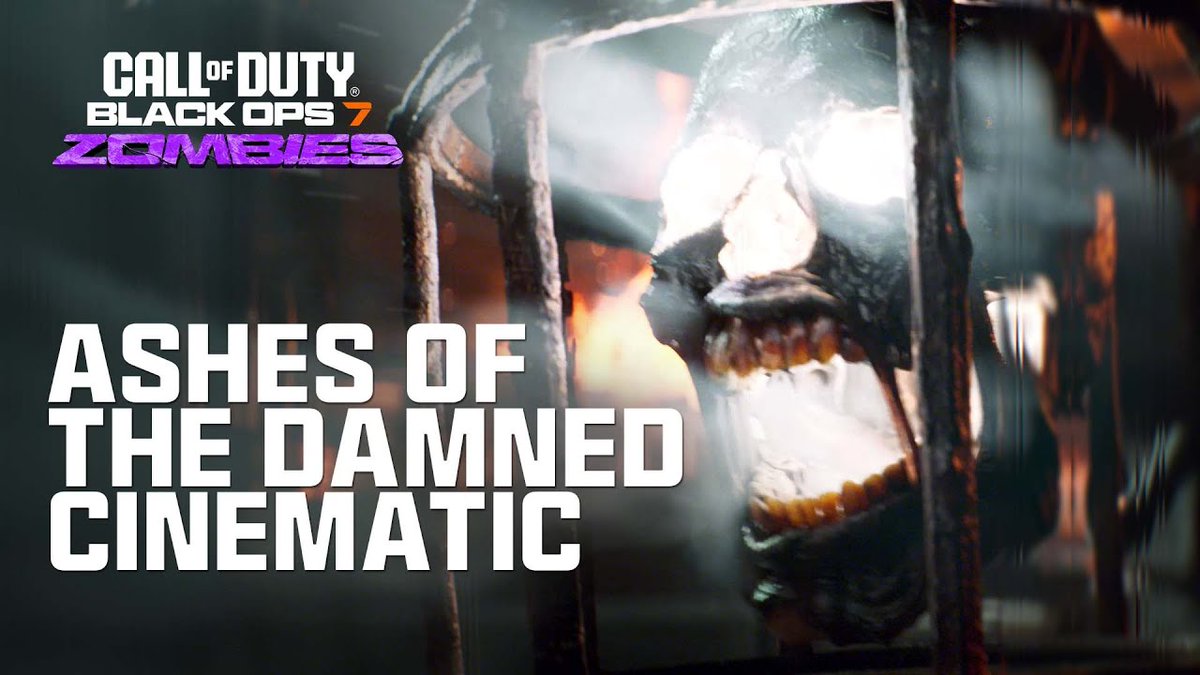 The journey through the Dark Aether begins 🧟🎬

Step into the story cinematic trailer for Call of Duty: Black Ops 7 Zombies, kicking off the next chapter of Treyarch's legendary co-op mode.

The "Ashes of the Damned" Cinematic is out, and we're proud to have brought it to life