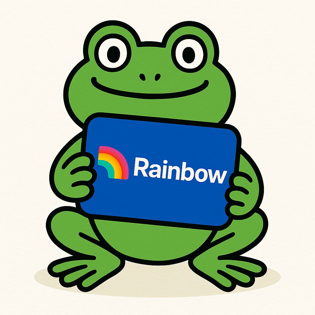 memecoinser5's tweet photo. Stay in control, always. With Rainbow Wallet:

🌈 You own your private keys, nobody can touch them.

🌈Get real-time alerts for transactions, wallet activity &amp; NFT offers.

🌈Use impersonation or “watch” modes to monitor addresses safely. https://t.co/zIc0oXEPuP