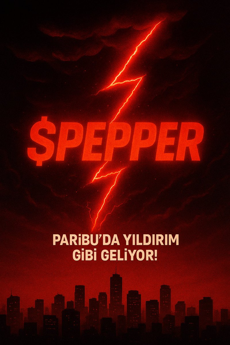 $PEPPER YILDIRIM GİBİ PARİBU’YA GELMEYİ BEKLİYOR 🌶️⚡️
Haydi <a href="/ParibuCom/">Paribu</a> yap şovunu 🔥
#PepperListParibu