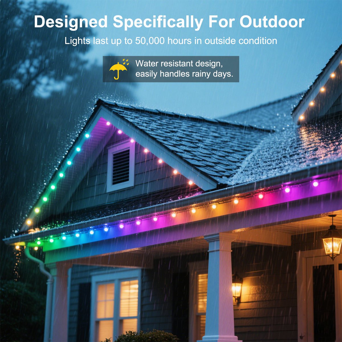Tommi_233's tweet image. VTimes 50FT &amp;amp; 100FT Permanent Outdoor Lights!
🌧️ Weather-resistant lighting for any climate! With a 50,000-hour lifespan, these lights stay reliable through rain, snow, and everything in between. #WeatherproofLighting
CLICK HERE: amazon.com/dp/B0FF9MTFQL?…