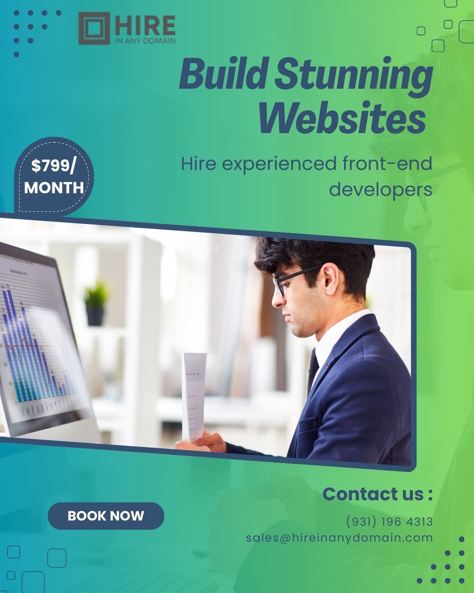 hireinanydomain's tweet image. Create stunning websites with a Front End Developer from India
 📩 sales@hireinanydomain.com
 🌐 hireinanydomain.com
Visit: hireinanydomain.com/hire-front-end…
#HireFrontEndDeveloper #HireWebDeveloperIndia #HireFrontendEngineer #HireUIUXDeveloper #HireDedicatedFrontendDeveloper