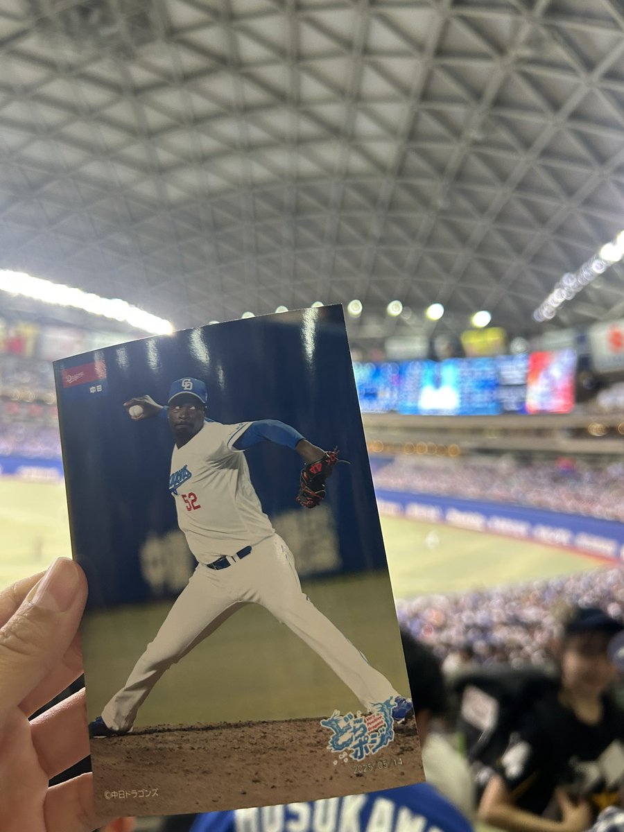 pmc_rhc's tweet photo. マルテ選手！！
 #竜に翼を https://t.co/tc7MU8ISMG
