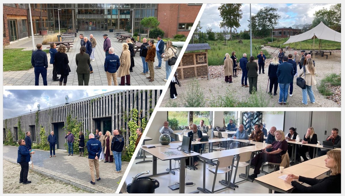 Een deel van de raads- en commissieleden bracht afgelopen dinsdag een bezoek aan Yuverta. De school liet ze kennismaken met 'groenblauwe' mbo opleidingen. Studenten en leerlingen werken aan echte vraagstukken van de samenleving en bedrijven op het gebied van onder meer klimaat.