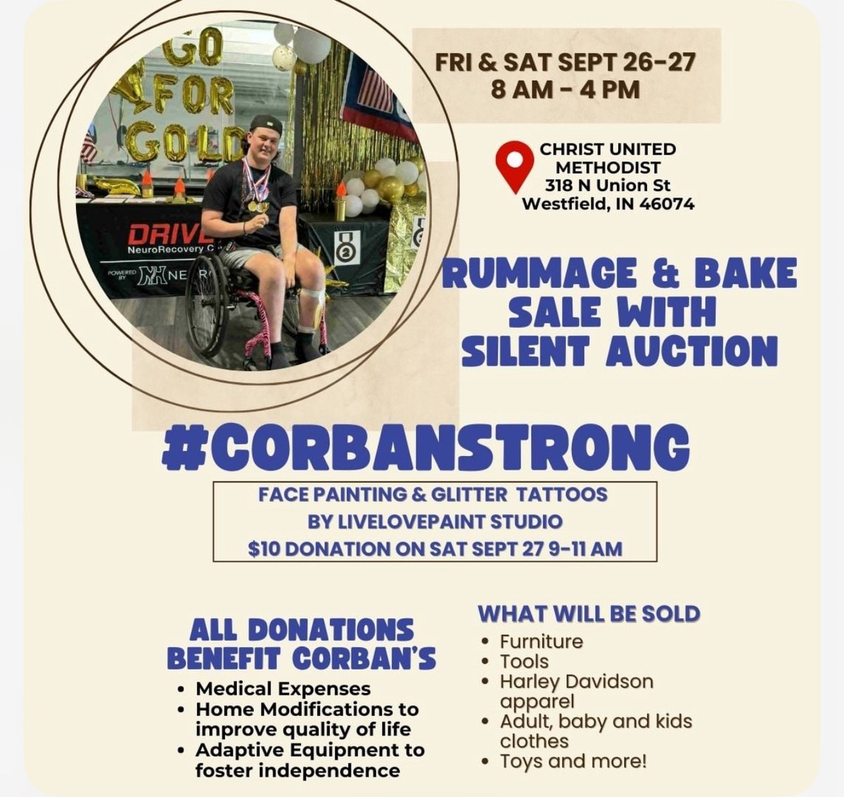 optionsined's tweet photo. Make an impact on the life of an Options Westfield student next Friday (Sept. 26) and Saturday (Sept. 27)!

#CorbanStrong #BelongBelieveAchieve https://t.co/coUUTZ0f6D