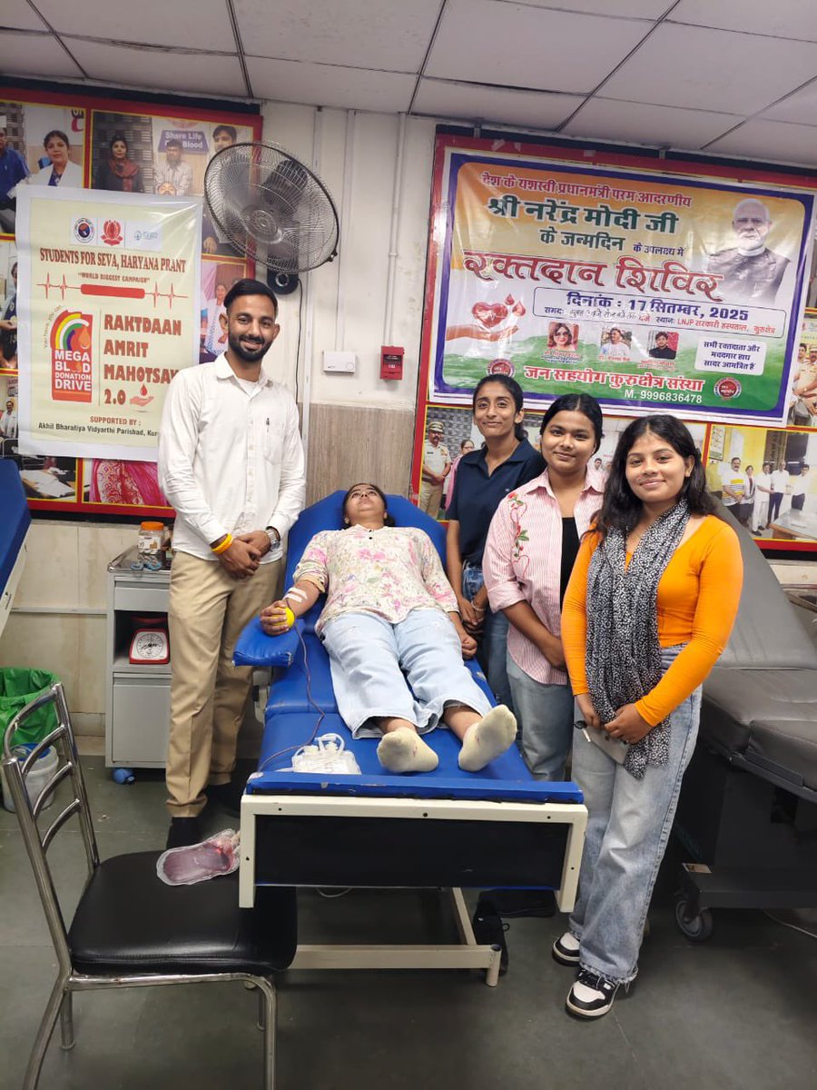 students4seva's tweet image. Various Blood Donation Camp organised by Students For Seva Haryana State on the occasion of Mega Blood Donation Camp! 

#StudentsForSeva