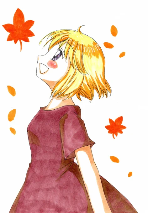 再掲です。 #過去絵 #イラスト
