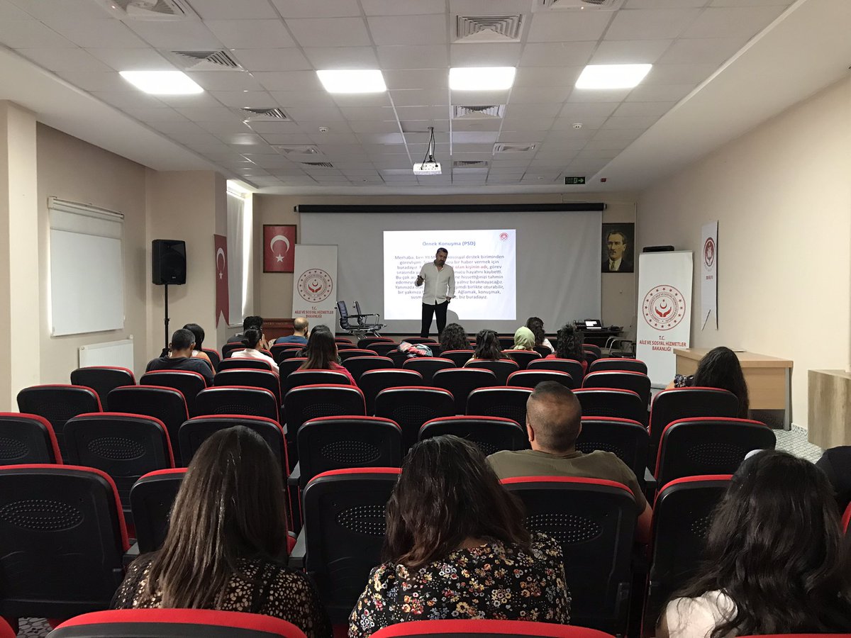 Müdürlüğümüz personelinin, yas, kayıp ve travma süreçlerinde vatandaşlarımıza sunulan psikososyal destek hizmetlerinin niteliğini artırmak, ilgili alandaki bilgi ve becerilerini geliştirmek amacıyla++