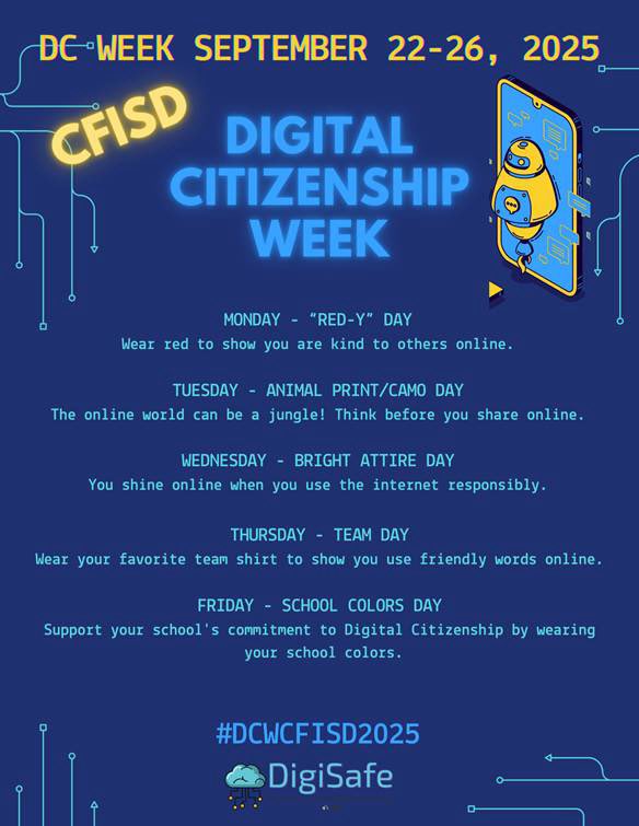 Lynn Blakeslee (@blakesleegms) on Twitter photo Grizzlies- next week dress up for Digital Citizenship Week as we want to be safe and responsible while using our digital devices! <a href="/goodsongms/">Goodson MS</a> Grizzlies- next week dress up for Digital Citizenship Week as we want to be safe and responsible while using our digital devices! <a href="/goodsongms/">Goodson MS</a>