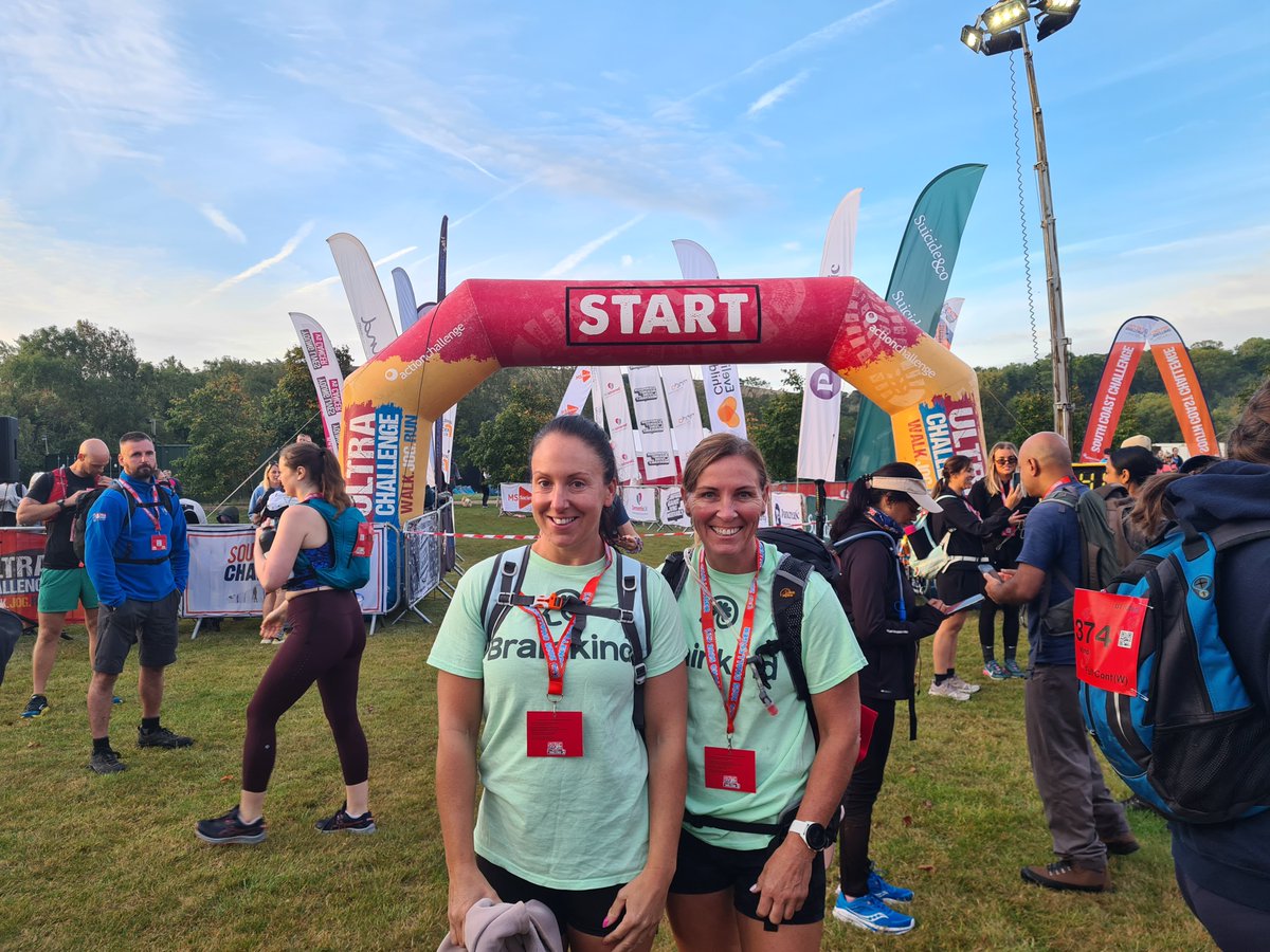 brainkinduk's tweet photo. 🏃♀️Congratulations to Lisa and Karen for smashing the #SouthCoastUltra Marathon fundraising for #Brainkind! They trekked over 60 miles. Thank you both! Every penny - and every mile - counts.
✨There's still time to donate: https://t.co/ShbqPYvCAW
#fundraisingchallenge https://t.co/e3zBuESVuW