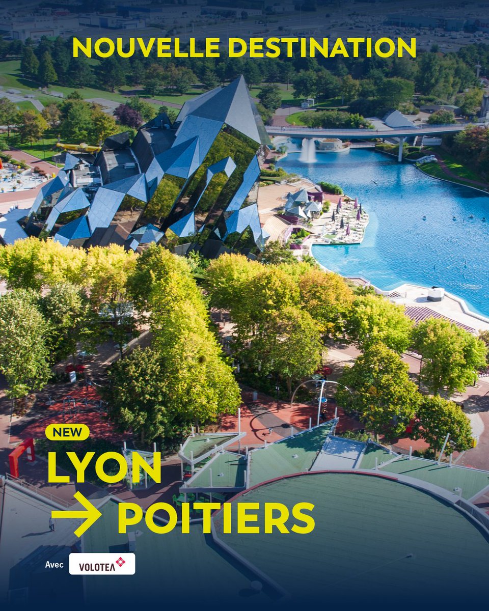 🌀 Cap sur Poitiers avec Volotea !

✈️ Une nouvelle ligne directe relie Lyon à la capitale du Poitou ! Joyau médiéval, Poitiers séduit par son centre historique aux ruelles pittoresques, ses églises romanes uniques et son atmosphère étudiante animée 

🎢 Elle est aussi une