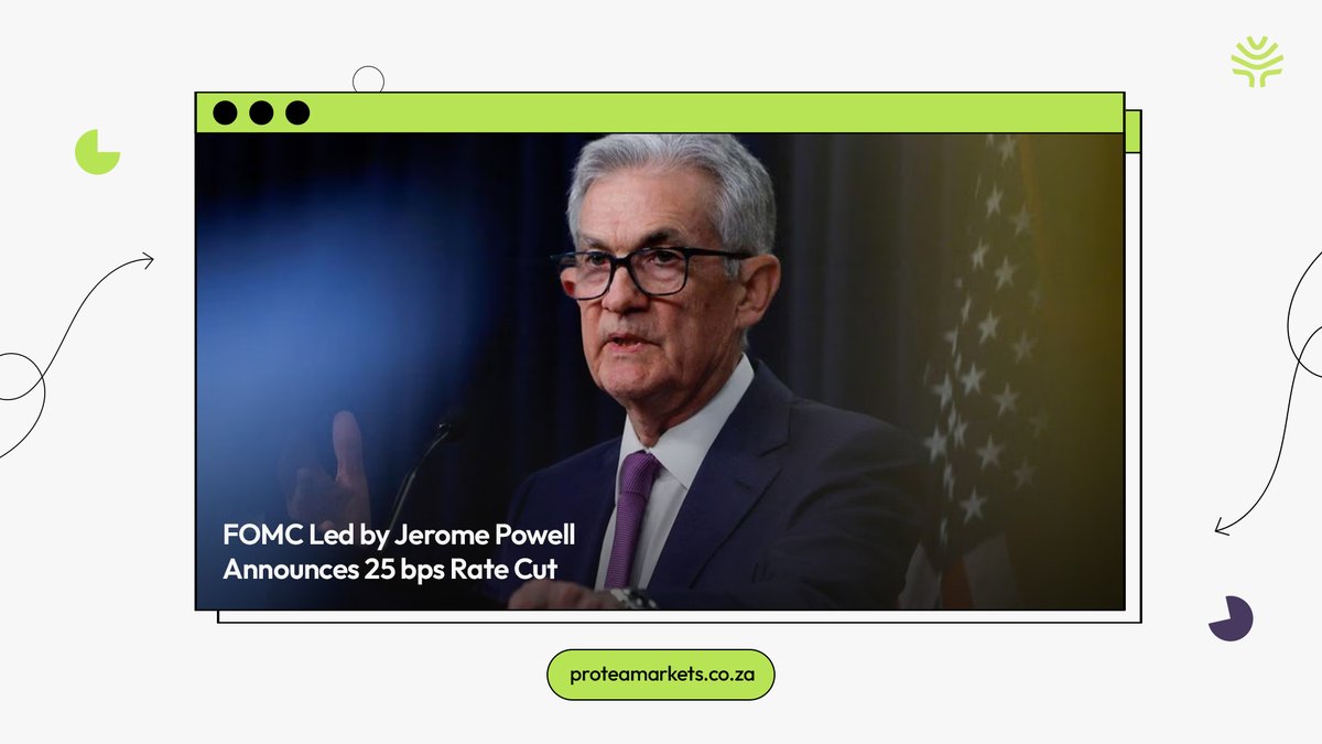 proteamarkets's tweet photo. ⚠️ Exclusive: Powell's FOMC Overview:
• Fed lowered the policy interest rate by 25 bps
• Inflation remains elevated at 2%
• GDP growth at 1.5%, down from 2.5% last year
• Unemployment edged up to 4.3%, expected 4.5% YoY
• Housing market remains weak https://t.co/YeRqipnCqG