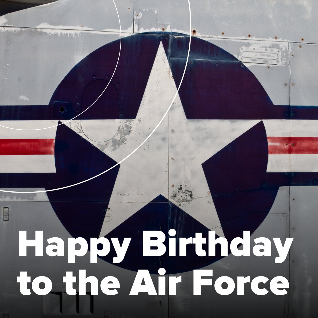 ✈️ Happy Birthday, U.S. Air Force! 🎉 Honoring the men &amp; women who defend our skies, serve with courage, &amp; drive innovation—from pioneering airpower to advancing tech transfer &amp; transition. 💙 Here’s to another year of excellence!

#AirForceBirthday #Innovation #FromLabToLaunch