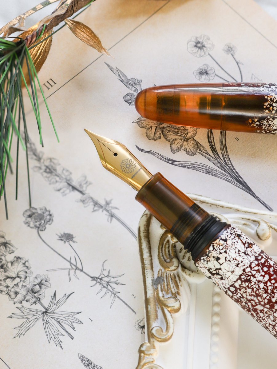 ‘A gem in the grasp of your hand’ is the perfect explanation of our Son Mai - Jewel of Vietnam Fountain Pen. With, ruby, amber, and emerald colors, we try to capture the artistic beauty in the translucent body and eggshell artwork 💎

Grab yours here!
wancherpen.com/collections/so…