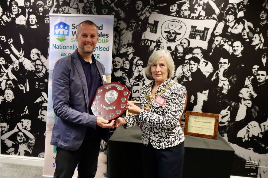 PebbleEngineer's tweet image. We are delighted to win the Safety Shield for Micro-businesses 2024 in the South &amp;amp; West Wales Safety Group Awards. Big thank you to the Group and to Lord Mayor of Swansea Cheryl Philpott for presenting  the award at the Swansea.com stadium.
#Safety #winners 🏆🦺😀