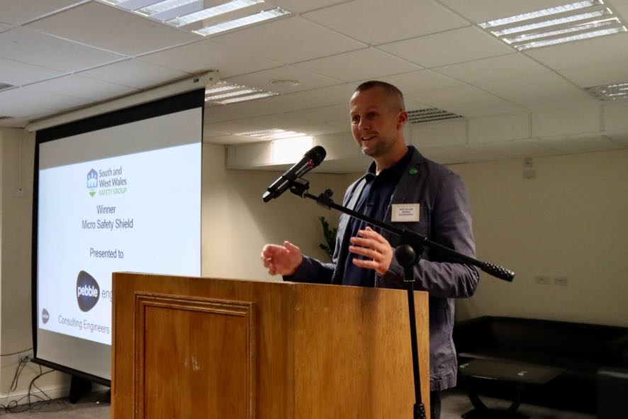 PebbleEngineer's tweet image. We are delighted to win the Safety Shield for Micro-businesses 2024 in the South &amp;amp; West Wales Safety Group Awards. Big thank you to the Group and to Lord Mayor of Swansea Cheryl Philpott for presenting  the award at the Swansea.com stadium.
#Safety #winners 🏆🦺😀