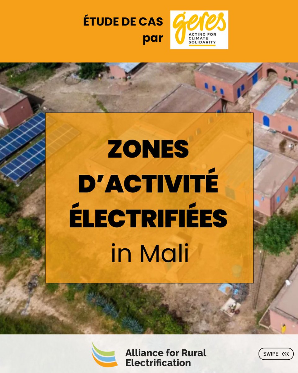 RuralElec's tweet image. Une nouvelle semaine, un nouveau #ThrowbackThursday !

⛰️ Notre membre  œuvre à l&apos;amélioration des conditions de vie des communautés les plus pauvres et à la lutte contre le changement climatique et ses conséquences les plus graves. 

🎯 Grâce à l&apos;installation de zones d&apos;activité…