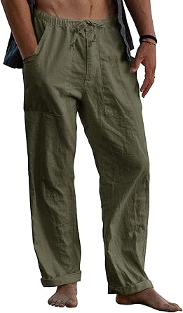 notomissdeals's tweet image. Gafeng Mens Linen Pants Yoga Beach Loose Fit Casual Summer Elastic Waist Drawstring Baggy Trousers with Pockets

Price :  $25.99

sovrn.co/yx0v4iu

#ad #trouser 

Image Credit :  Amazon
