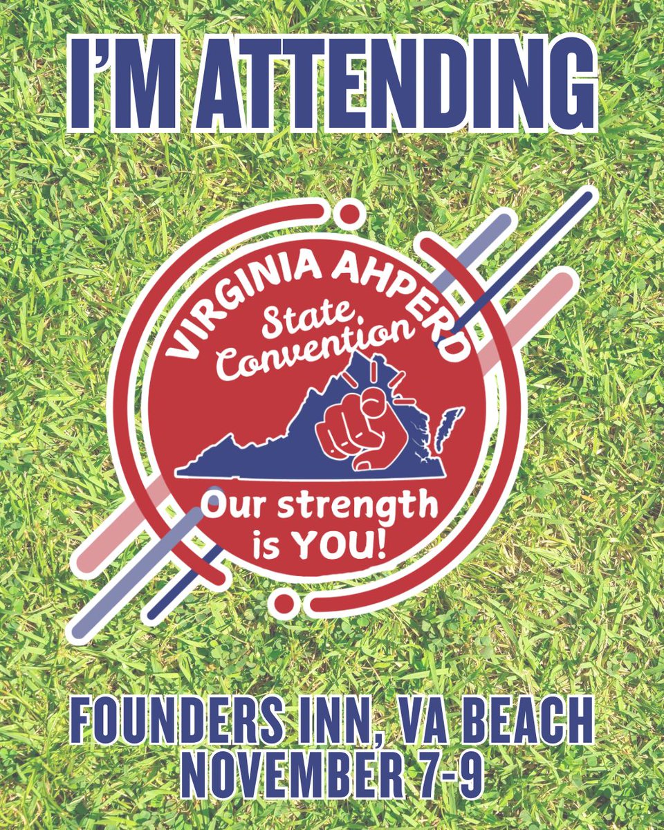 Virginia AHPERD tweet media