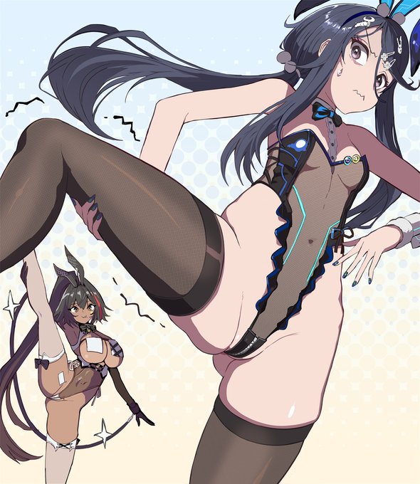 これ以上はー…
#エクシア #ベイ #NIKKE #バニー #NIKKEfanart 