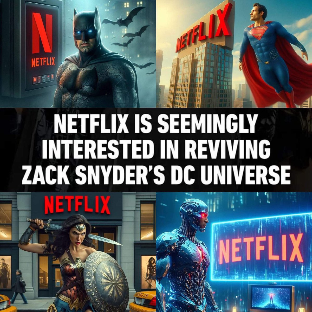 #SellSnyderVerseToNetflix