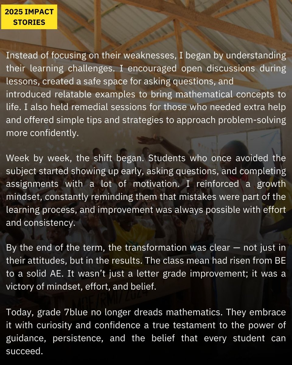 Pacekenya's tweet image. Behind every success story is the passion and dedication of our PACEmaker Fellows.
#foryouth #forchildren #foreducation #forchange