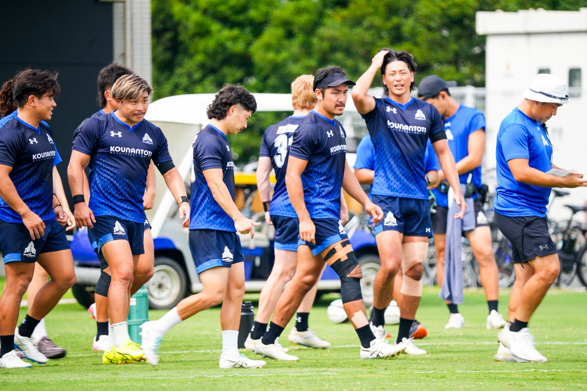 NECグリーンロケッツ東葛上下ヤッケ NECグリーンロケッツ東葛上下