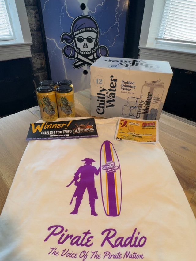 🚨GIVEAWAY ALERT🚨
RT &amp; FOLLOW <a href="/PR927FM/">Pirate Radio ☠️</a> for a chance to win this awesome #thirstythursday prize package. 21 &amp; older only 
#stations4winners🏴‍☠️