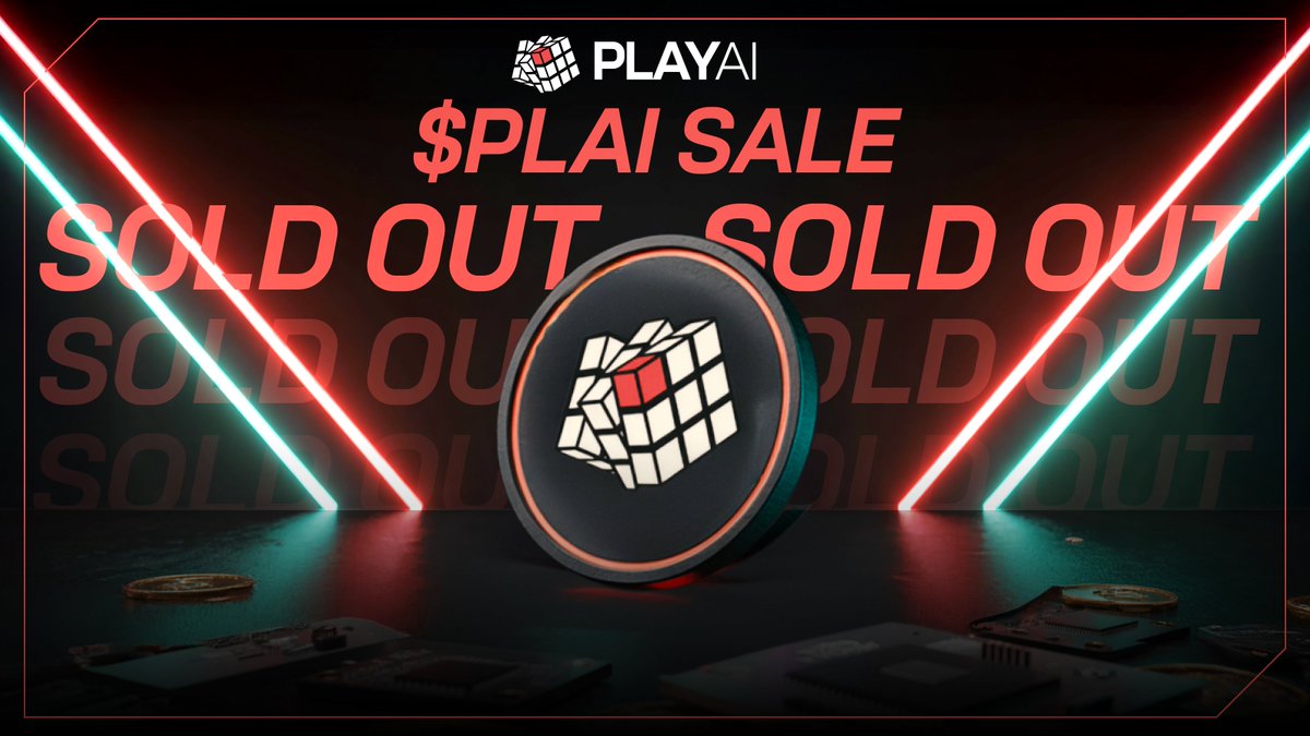 playAInetwork's tweet image. Our raise on @KaitoAI Capital Launchpad is now oversubscribed &amp;amp; sold out! 🔥

This is a massive win for Community Owned AI. 

Congrats and Thank you to all the participants who pledged. You will soon get confirmation of allocations from Kaito.

Time to own your $PLAI next