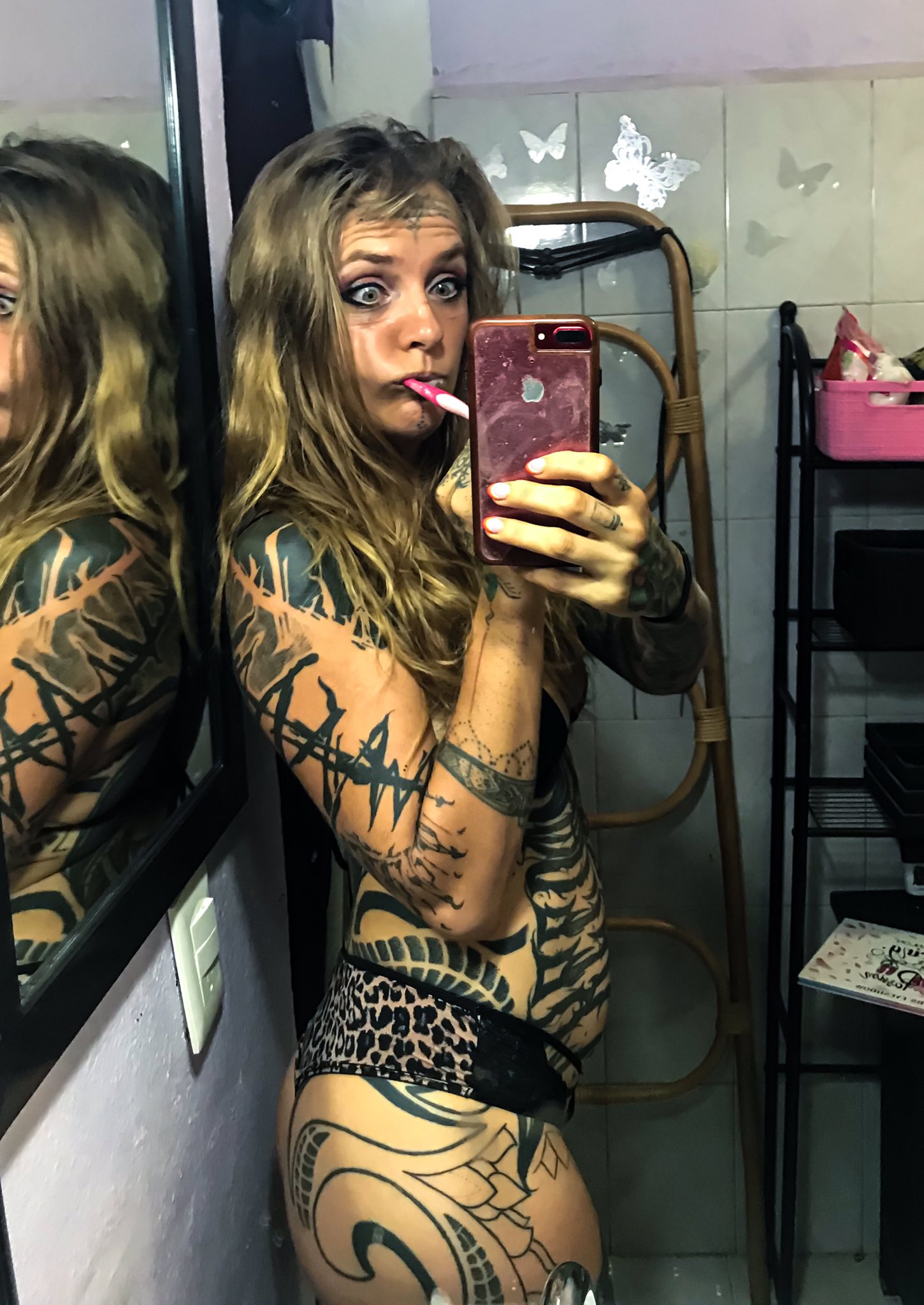 Trinity Eclectic confidently posing