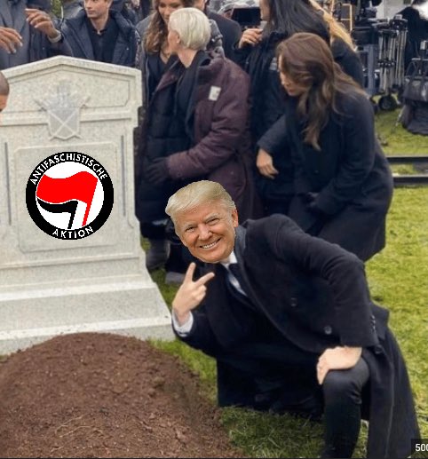 DimitraChroni's tweet photo. Και στα δικά μας !
#AntiFascism #αντιφα #antifaisaterroristgroup #trump #MAGA #America https://t.co/gN9pzx9b7s