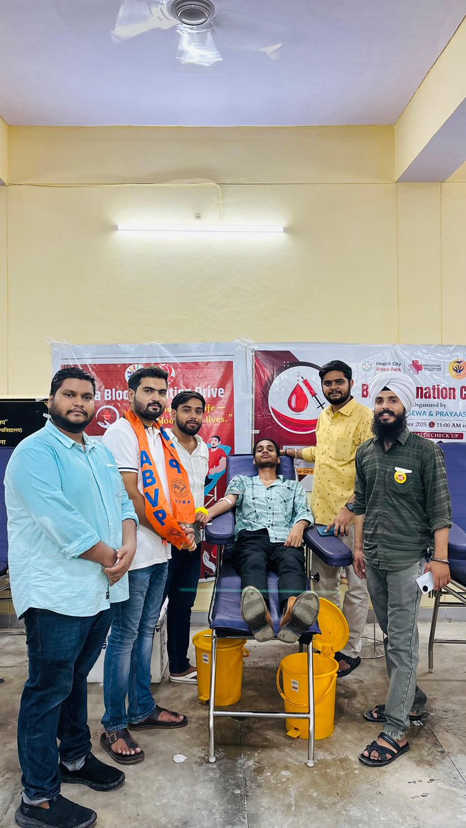 students4seva's tweet image. On the account of Mega Blood Donation Camp organized by Students For Seva, Awadh State’s Lucknow Team, organised a Blood Donation Camp!

#StudentsForSeva