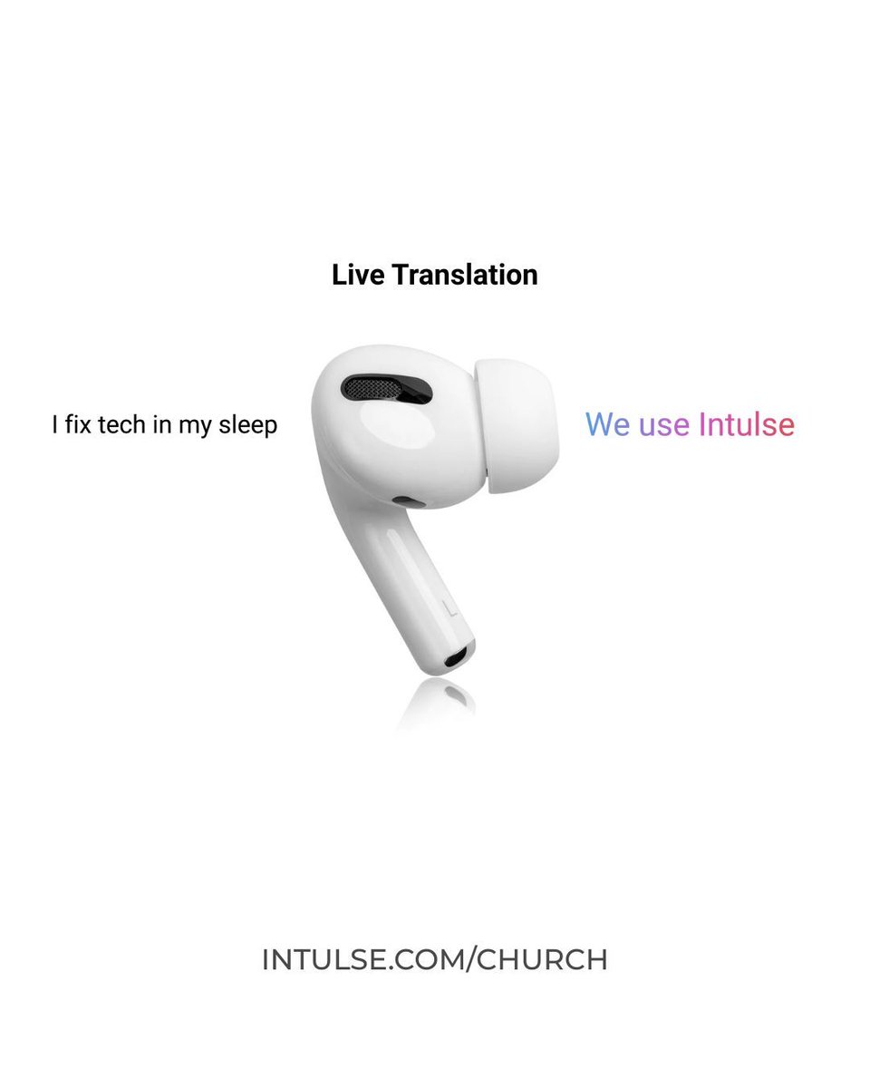 intulse's tweet image. “I’m the pastor AND the IT guy.”
Translation: “Time for Intulse.”
Simplify your tech → focus on people.