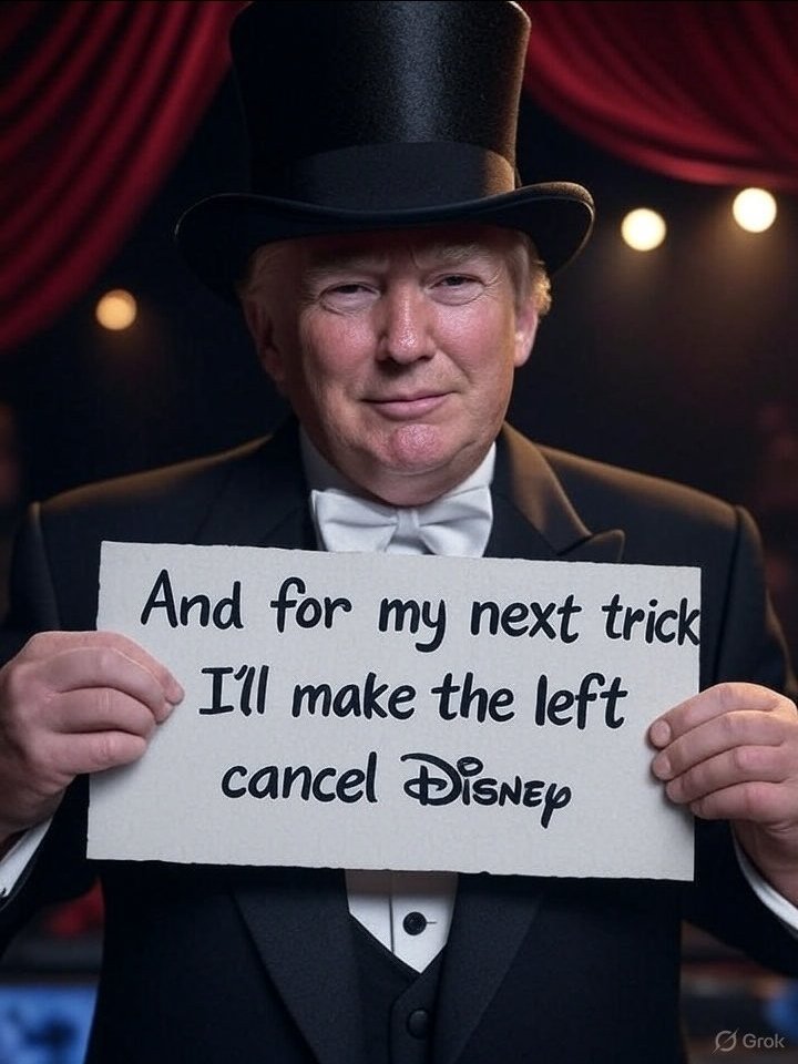 <a href="/doggintrump/">WTFGOP</a> <a href="/ABC/">ABC News</a> <a href="/Disney/">Disney</a> Most of the right canceled Disney quite some time ago. Remember to change your voters registration to Republican. 😆