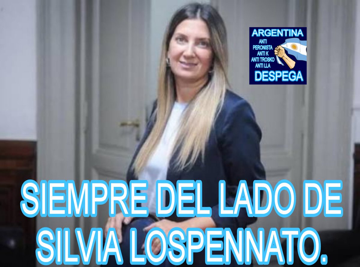 Siempre apoyando a una auténtica Republicana como <a href="/slospennato/">Silvia Lospennato</a> .