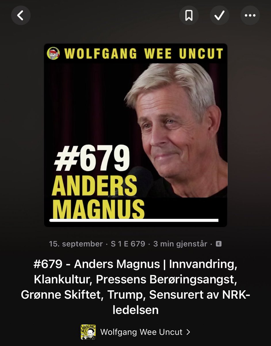 Veldig bra og interessant samtale om mange temaer i denne podcasten. Bekrefter en del av hva som virker som folks oppfatning av journalister også. <a href="/andersmagnus4u/">Anders Magnus</a> <a href="/wolfgangwee/">Wolfgang Wee Uncut</a>