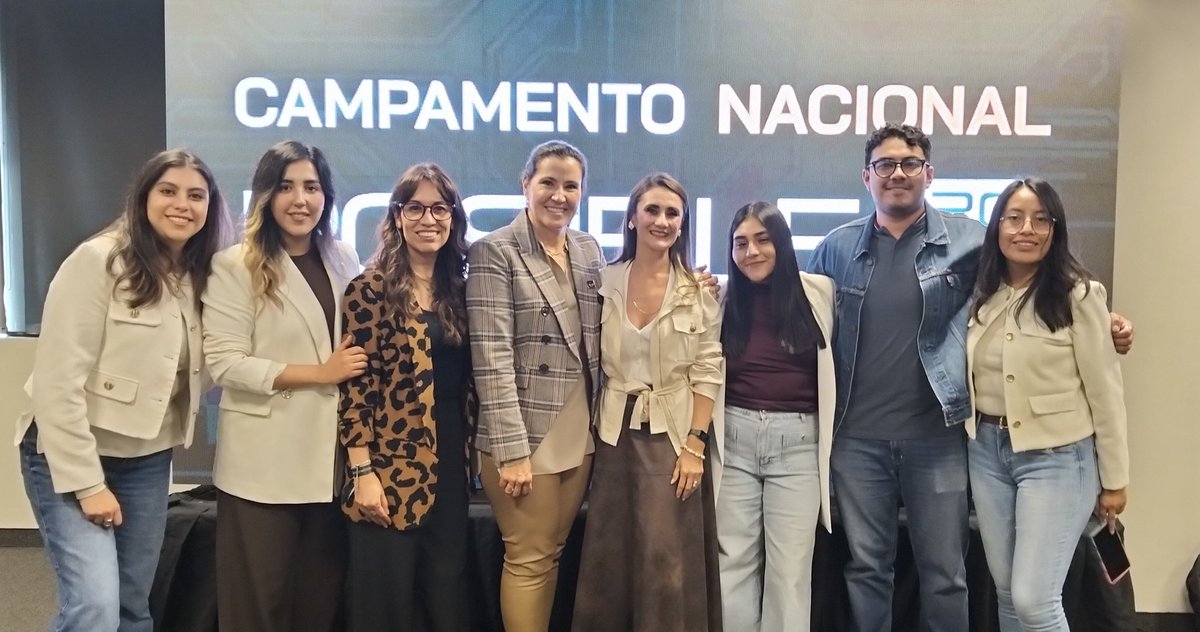 Gran generación Campamento <a href="/PosibleMX/">POSIBLE</a> 2025. Iniciativa que apoya a empresarios y emprendedores en la República mexicana 
<a href="/fundtelevisa/">Fundación Televisa</a> #inteligenciaartificial #etica