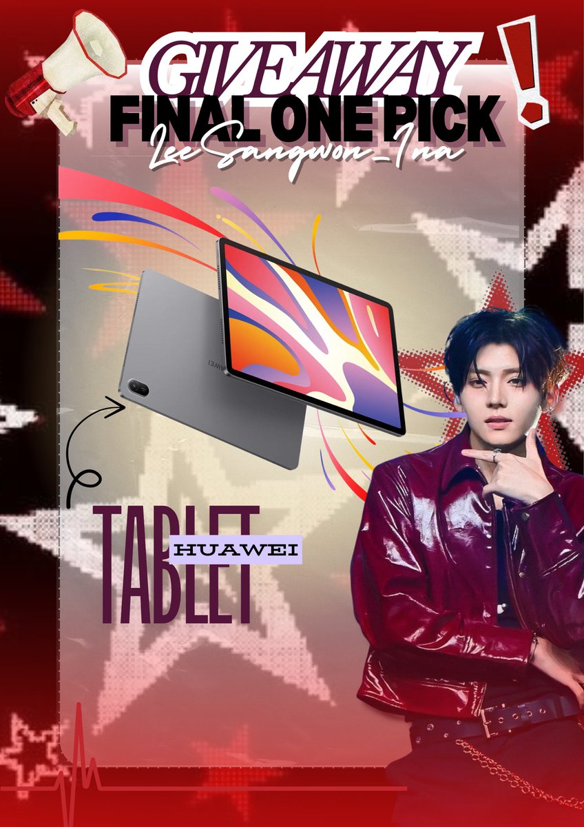 LEESANGWON_INA's tweet photo. ✨ GIVEAWAY ONE PICK SANGWON ✨

🎁 Hadiah:
1. Tablet Huawei 
2. Ls Enhypen Ver 2
3. Album No Genre (Weverse ver) and No Matter ver
4. Wingstop
5. Album Desire Unleash (Engene ver)
6. Album d:u reg random

‼️Cara vote:
1. Download Mnet+
2. Create account → login bebas (Google/opsi lainnya)
3. Klik “Boys II Planet”
4. Klik “Vote”
5. Pilih Lee Sangwon sebagai one pick kalian
6. Submit vote
7. Share voting certificate (WAJIB ada watermark dan timestamp)

📌 Ketentuan:
1 Vote = 1 Entry (lebih banyak vote = lebih besar chance menang ✨)

🤍 Yuk ramaikan voting buat Sangwon, tunjukkan power WONYANGIS! Jangan lupa follow & stay tuned di akun ini untuk update pemenang!

#LEESANGWON #SANGWON #이상원 #BOYS2PLANET #보이즈2플래닛