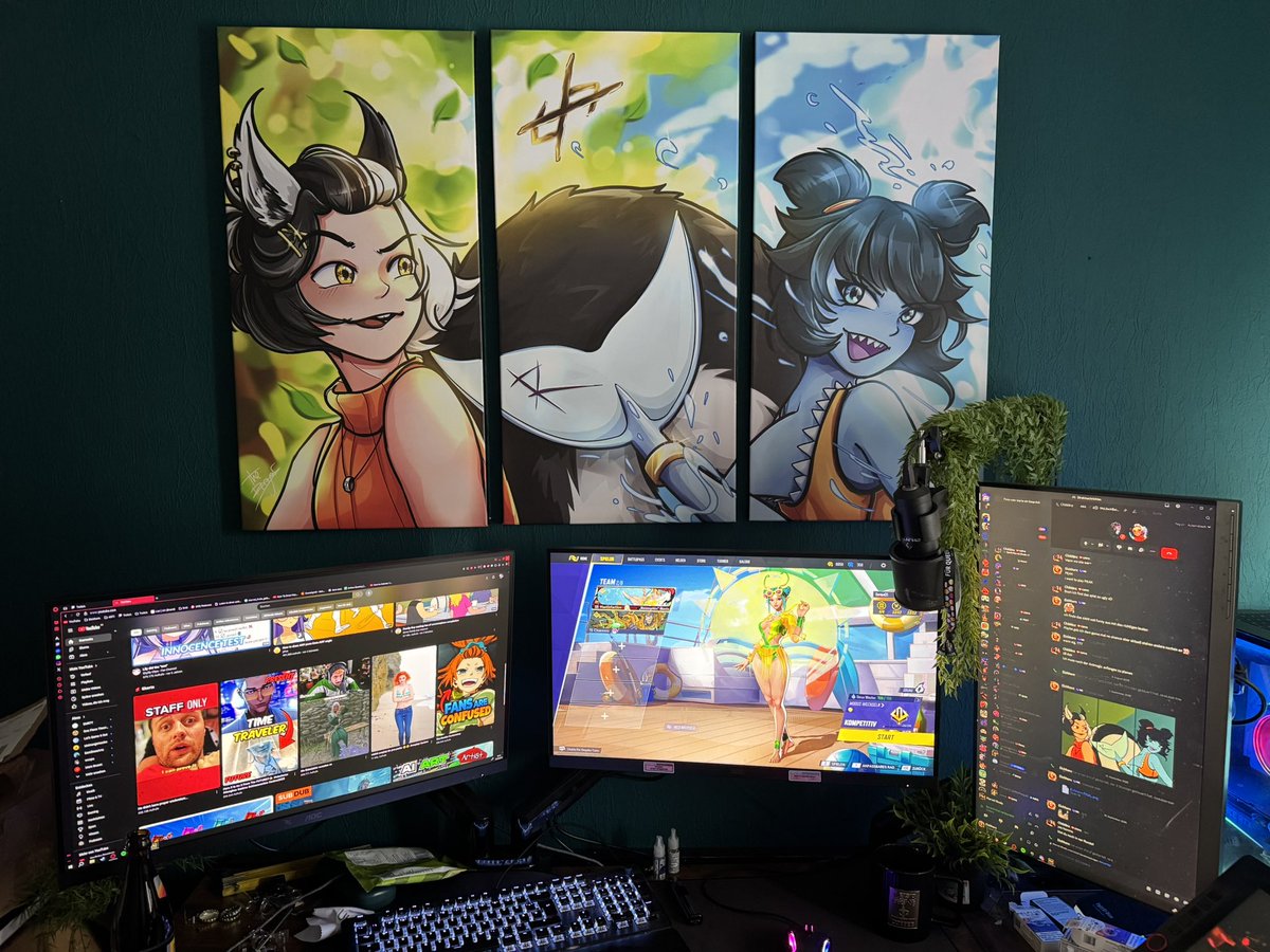 Ich habe <a href="/TheBroyar/">Caro 🌸</a> für meine Wand commissioned 🐿️