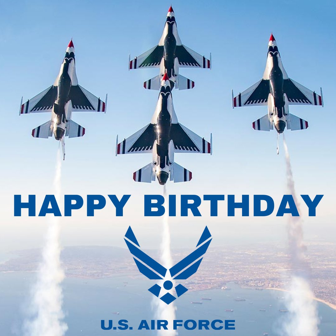 RCTAASupport's tweet image. RCTAA wishes the U.S. Air Force a Happy Birthday! Since 1947, our Airmen have taken to the skies to defend our nation&apos;s title of world&apos;s strongest air force. Thank you, Air Force Service Members.