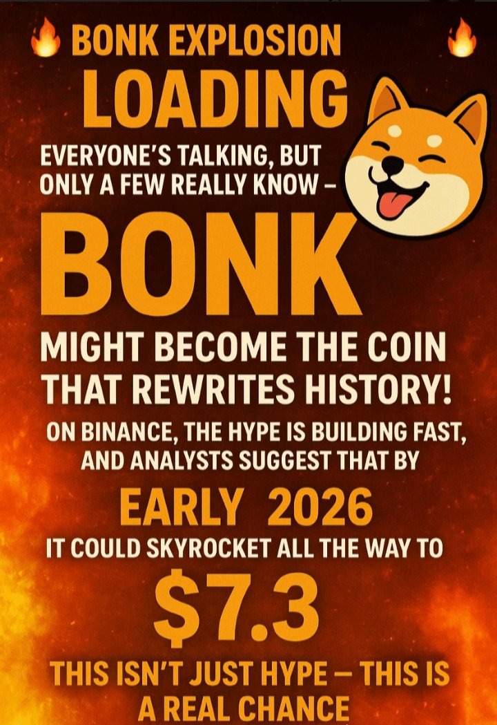 MouhieddinA's tweet photo. $BONK Community, please show up. Are you ready for what's next $BONK ETF ✅ 🚀🚀🚀🚀🚀🚀🚀 https://t.co/4QeMFw5Sdi