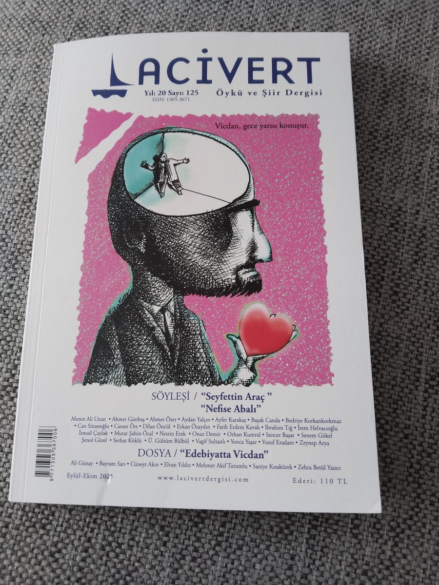 Edebiyatta Vicdan üzerine yazdım 👇