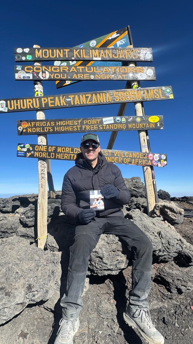 Socials

​Congratulations to Nick for successfully summiting Kilimanjaro this morning! 5,895m above sea level! Should you wish to donate to his fundraising efforts, please click on the link at the top of our page. Congrats Nick! 🏆 @legend.expeditions @pdet_schools