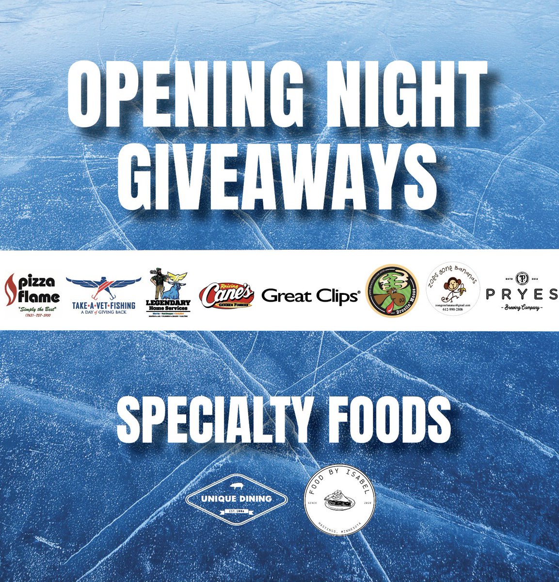 🚨 Blue Ox Home Opener – Saturday, Sept. 20! 🚨

The barn is ready. The ice is set. The best junior hockey in Minnesota is back!

🔥 What’s in store:
    •    🎁 Exciting giveaways all night long
    •    🍔 Great food &amp; drinks to fuel the crowd
    •    🏒 High-energy,