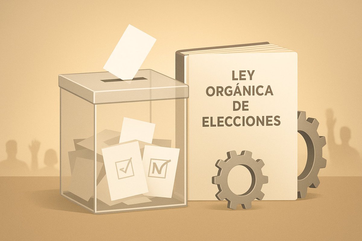 🗳️ La Ley Orgánica de Elecciones - #LOE es el motor de nuestra #democracia: regula cómo votamos, cómo se organizan las #elecciones y cómo se traduce el #voto en #representación.
.
<a href="/JNE_Peru/">JNE Perú</a> <a href="/ONPE_oficial/">ONPE</a> <a href="/ReniecPeru/">RENIEC PERÚ</a> <a href="/UNIORE/">UNIORE</a> <a href="/unioreobserva/">Obs. Int. para Combate a Desinformación Electoral</a> <a href="/Agencia_Andina/">Agencia Andina</a>