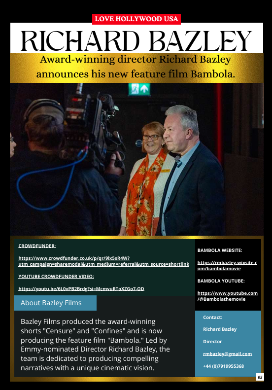 Bazley Films tweet media