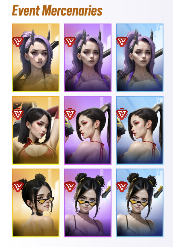 LustGoddess_net's tweet photo. 🔥 CYBER VENDETTA EVENT 🔥
Sep 19, 10:00 UTC → Sep 26, 10:00 UTC
Revenge is best served cold! Join the cyber heist with Lilith, Faye and Bea as they execute the perfect plan against a corrupt ex-banker.
✅ Complete quests
🪙 Collect tokens
🎰 Spin roulettes for mercs &amp; rewards https://t.co/gsVd31nHOI